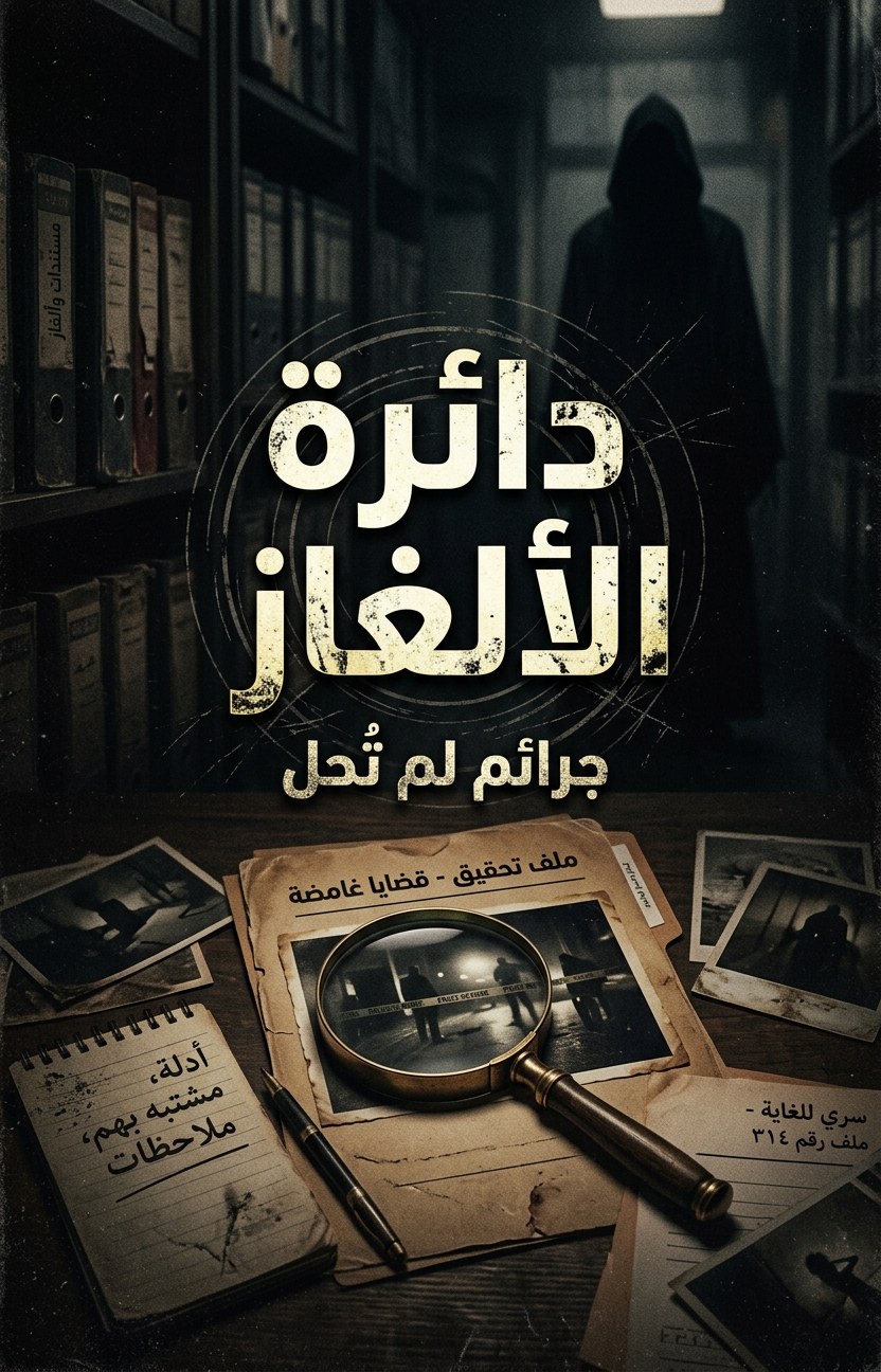 غلاف دائرة الألغاز