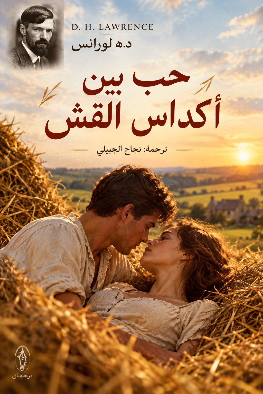 غلاف حبّ بين أكداس القشّ