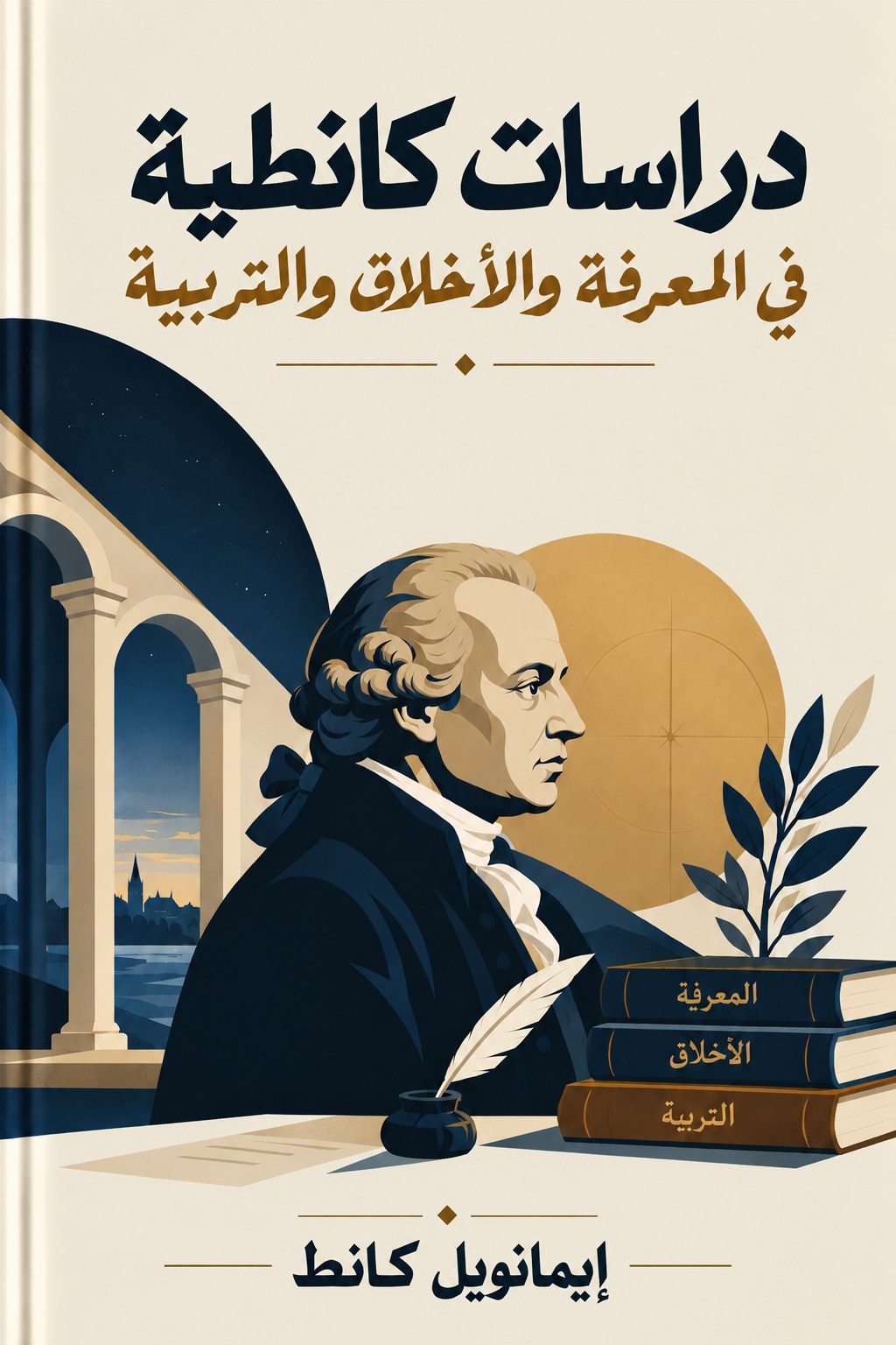 غلاف دراسات كانطية: في المعرفة والأخلاق والتربية