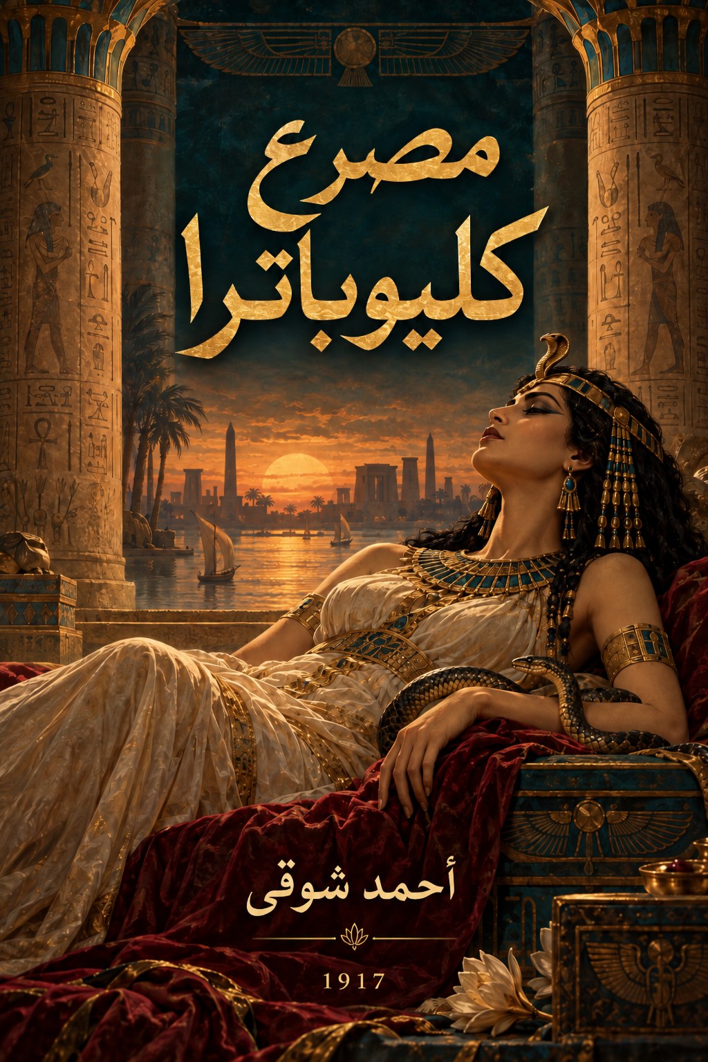 غلاف مصرع كليوپاترا