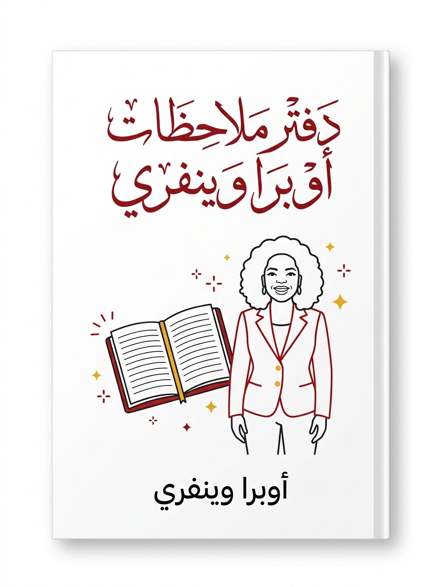 غلاف دفتر ملاحظات أوبرا وينفري