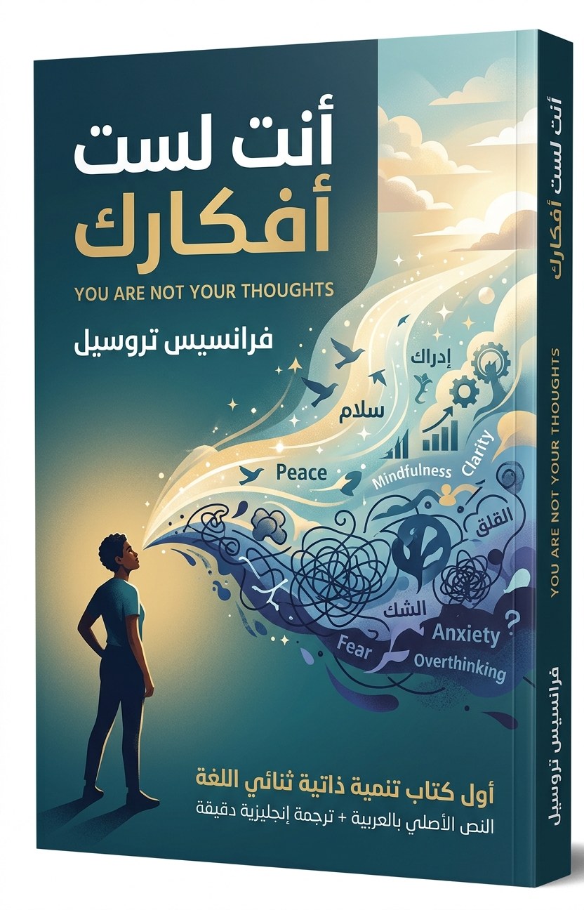 غلاف أنت لست أفكارك